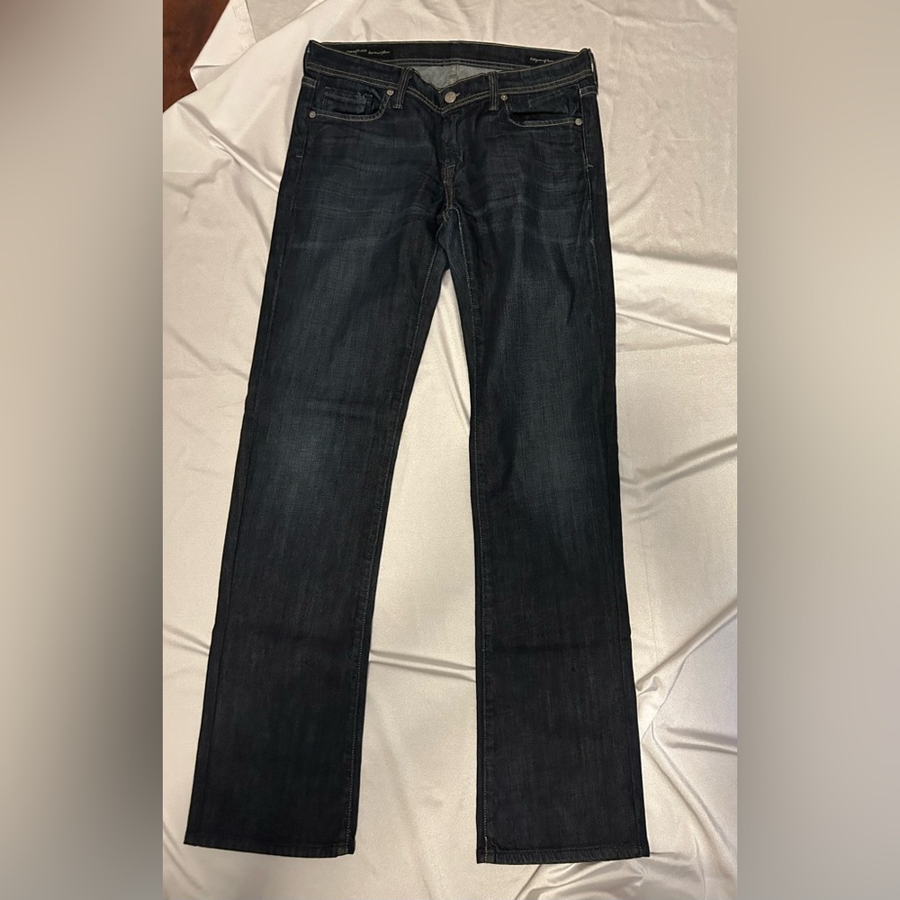 NWOT Citizens Of Humanity Dark Blue low waist flare stretch Jeans